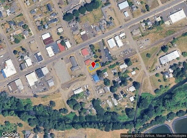 212 Ne D St, Willamina, OR Parcel Map