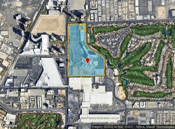  3000 Paradise Rd, Las Vegas, NV Parcel Map