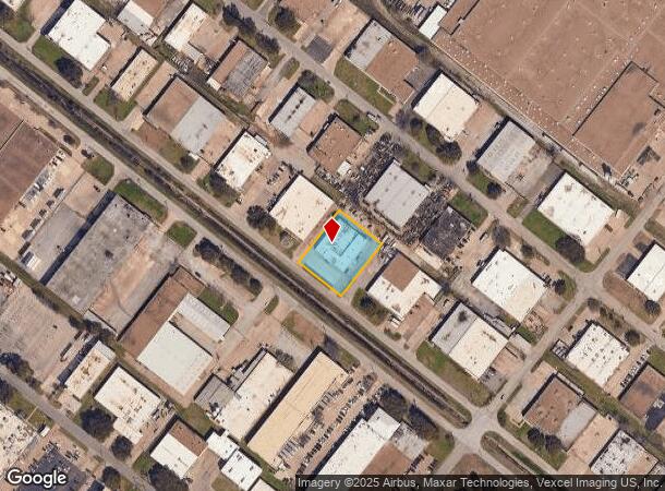  9002 Chancellor Row, Dallas, TX Parcel Map