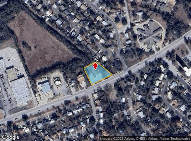 615 Central Texas Expy, Lampasas, TX Parcel Map