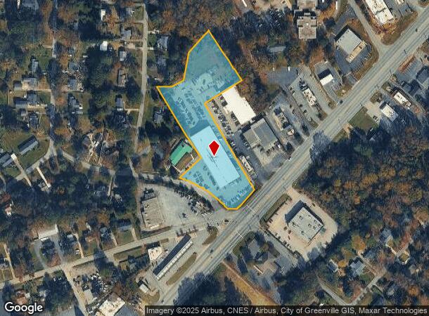 2701 Wade Hampton Blvd, Taylors, SC Parcel Map