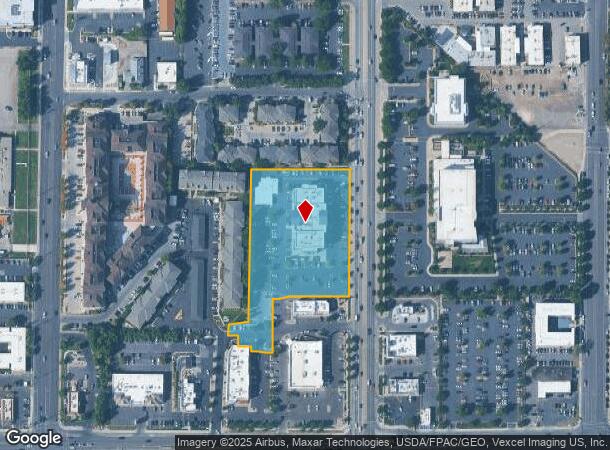 1355 N University Ave, Provo, UT Parcel Map