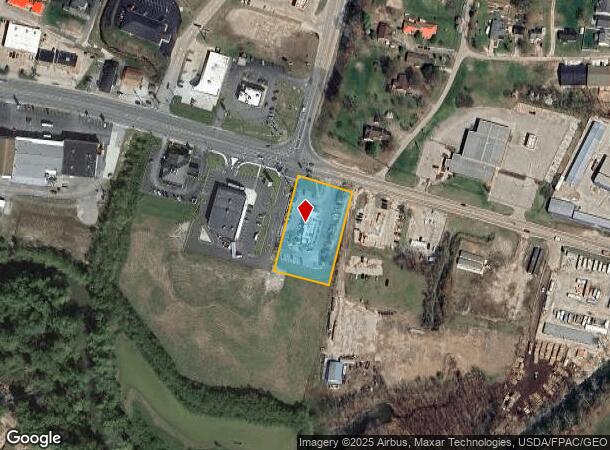 1067 E Main St, Milton, WV Parcel Map