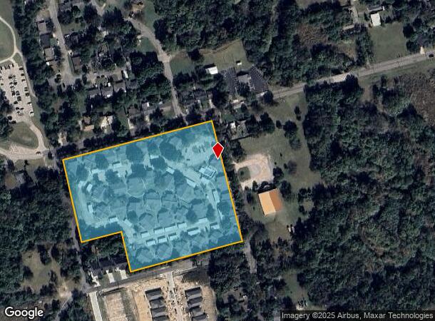  1212 W Center St, Sherman, TX Parcel Map