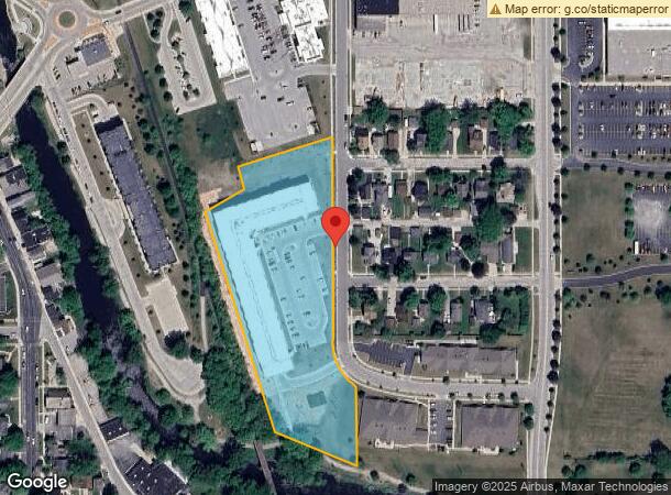  250 S Forest Ave, West Bend, WI Parcel Map