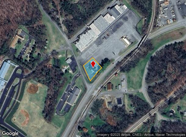 241 Main St, Hurt, VA Parcel Map