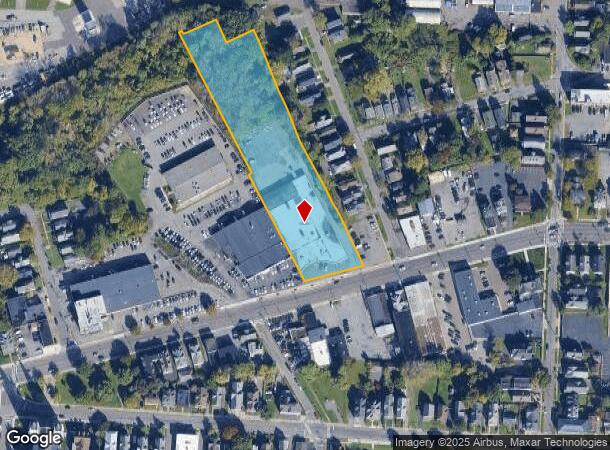  1208 W Genesee St, Syracuse, NY Parcel Map