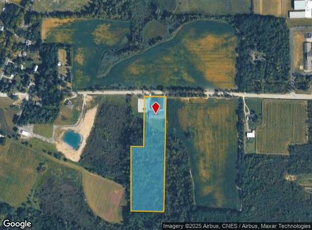  6560 Merritt Rd, Ypsilanti, MI Parcel Map