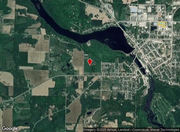  338 E Highland Dr, Oconto Falls, WI Parcel Map