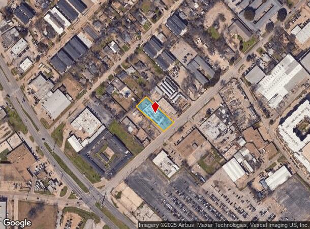 2043 Empire Central, Dallas, TX Parcel Map