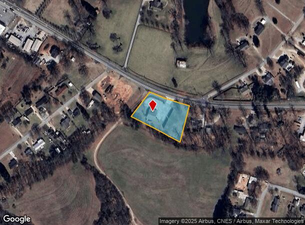  2309 Locust Hill Rd, Greer, SC Parcel Map