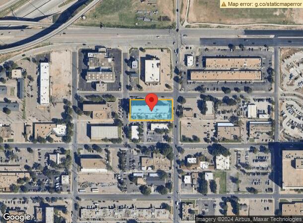  3815 20Th St, Lubbock, TX Parcel Map