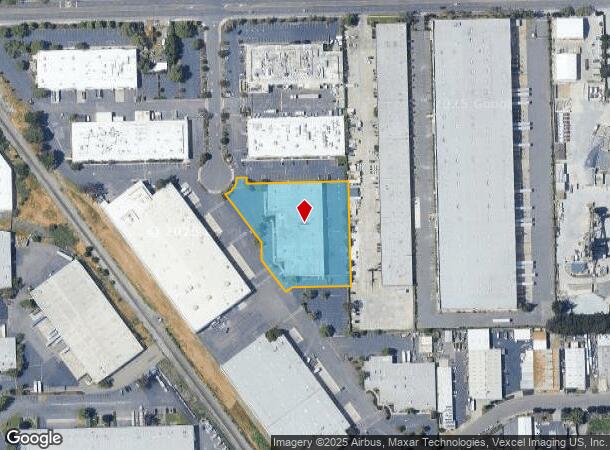 21070 Alexander Ct, Hayward, CA Parcel Map