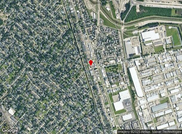 1700 Hickory Ave, New Orleans, LA Parcel Map