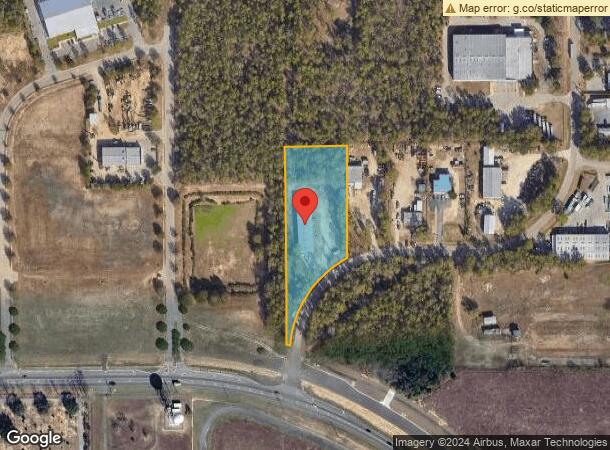  4496 Entrepot Blvd, Tallahassee, FL Parcel Map