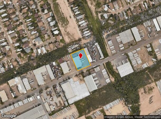  117 Flecha Ln, Laredo, TX Parcel Map