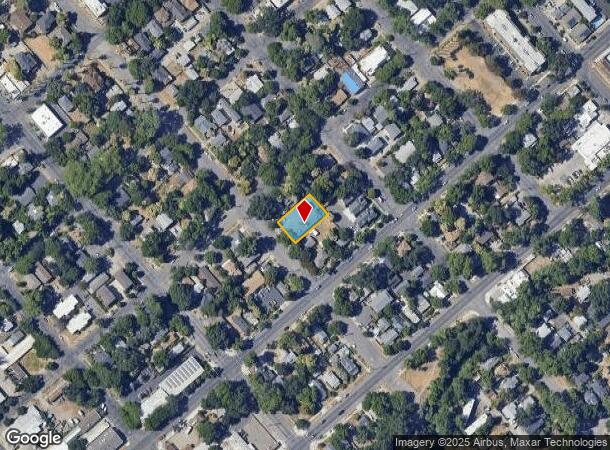  717 Hazel St, Chico, CA Parcel Map