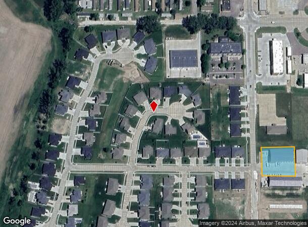  132 S Sodrac Dr, North Sioux City, SD Parcel Map