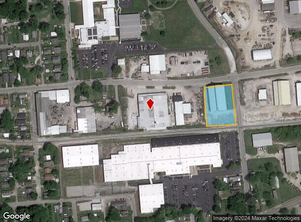  1600 W 7Th St, Owensboro, KY Parcel Map