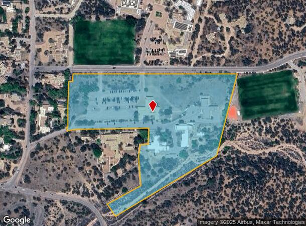  50 Mount Carmel Rd, Santa Fe, NM Parcel Map