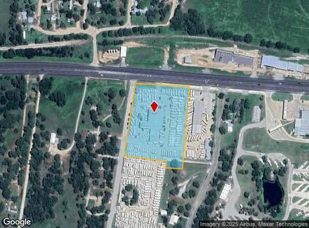 2072 W Austin St, Giddings, TX Parcel Map