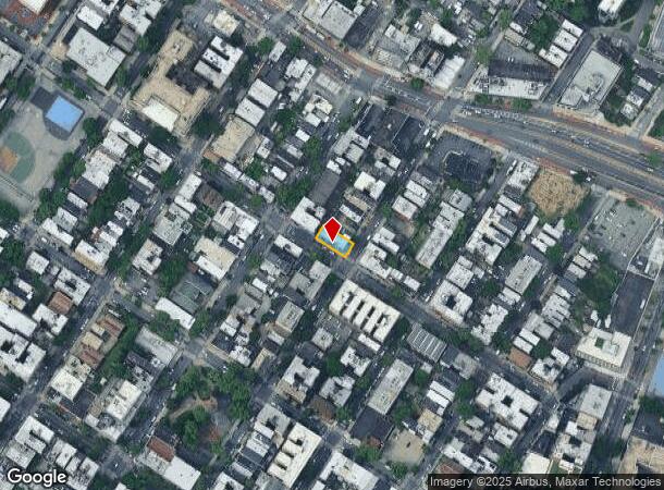 615 E 189Th St, Bronx, NY Parcel Map