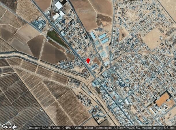1580 N Fabens St, Fabens, TX Parcel Map