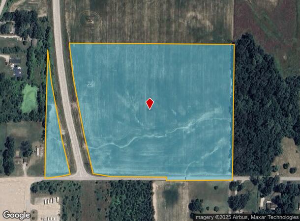  57 W North St, Elberfeld, IN Parcel Map