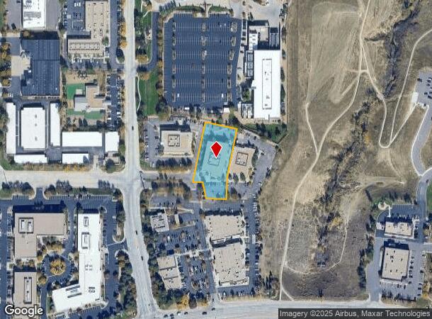 9090 Ridgeline Blvd, Highlands Ranch, CO Parcel Map