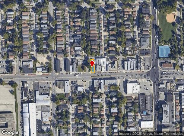  7247 Roosevelt Rd, Forest Park, IL Parcel Map