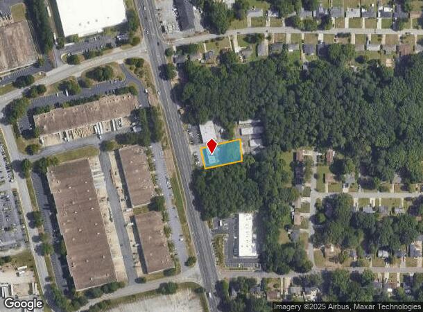  5648 Old Dixie Hwy, Forest Park, GA Parcel Map