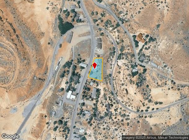  1491 Main St, Virginia City, NV Parcel Map