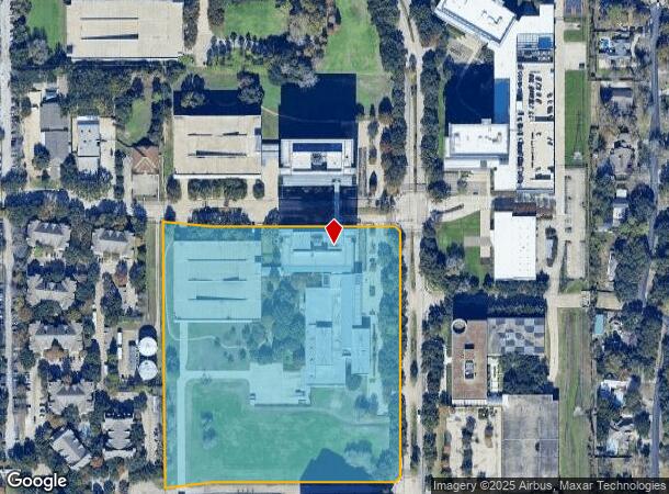 1390 Enclave Pkwy, Houston, TX Parcel Map