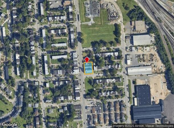 3909 Pennington Ave, Curtis Bay, MD Parcel Map