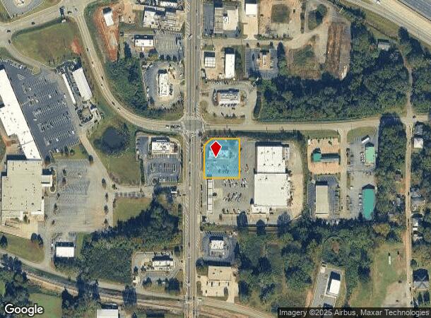 177 N Lee St, Forsyth, GA Parcel Map
