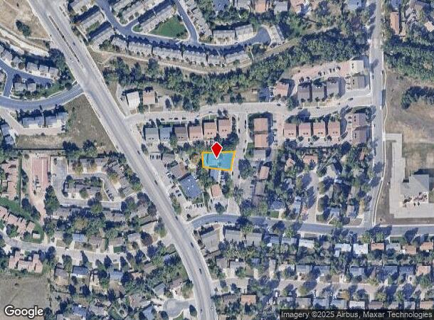  3960 Stonedike Dr, Colorado Springs, CO Parcel Map