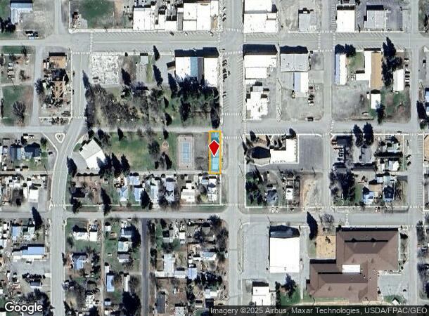  100 W Walnut St, Waterville, WA Parcel Map