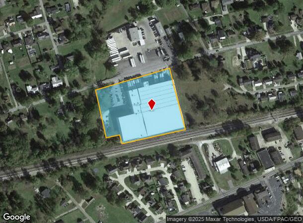  2575 Virginia Ave, Hurricane, WV Parcel Map