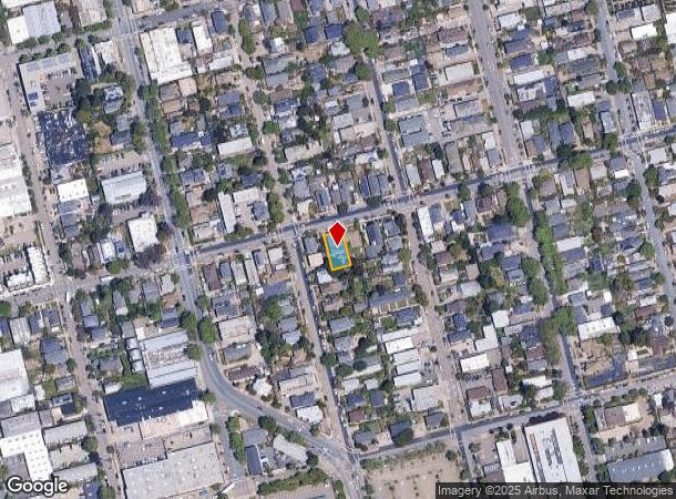 906 Channing Way, Berkeley, CA Parcel Map