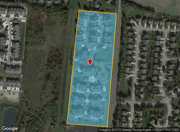  10 Falls Blvd, Springboro, OH Parcel Map