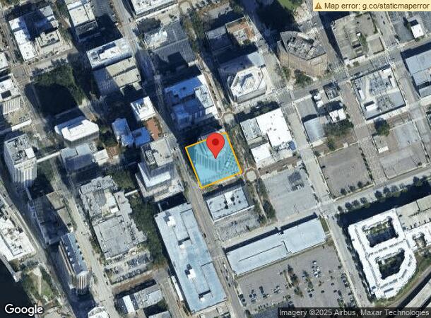  401 E Jackson St, Tampa, FL Parcel Map