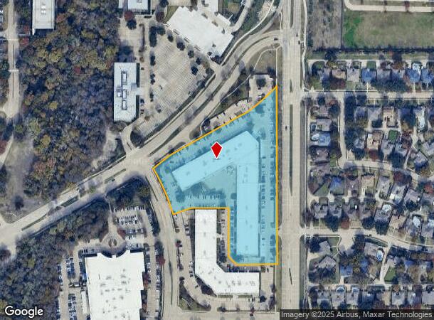 2360 Campbell Creek Blvd, Richardson, TX Parcel Map