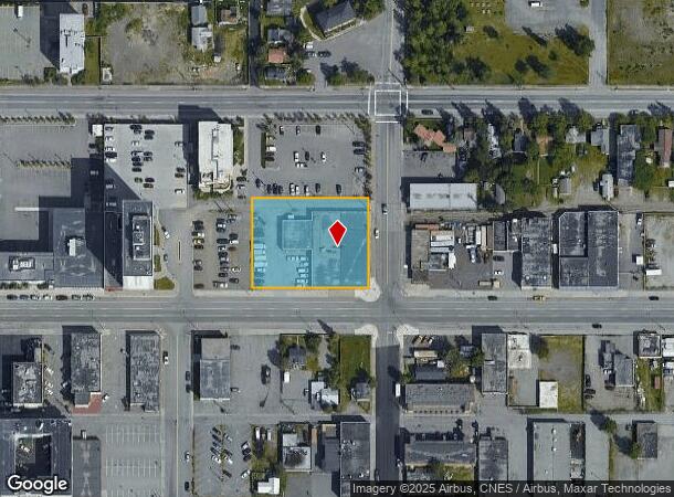  443 E 4Th Ave, Anchorage, AK Parcel Map