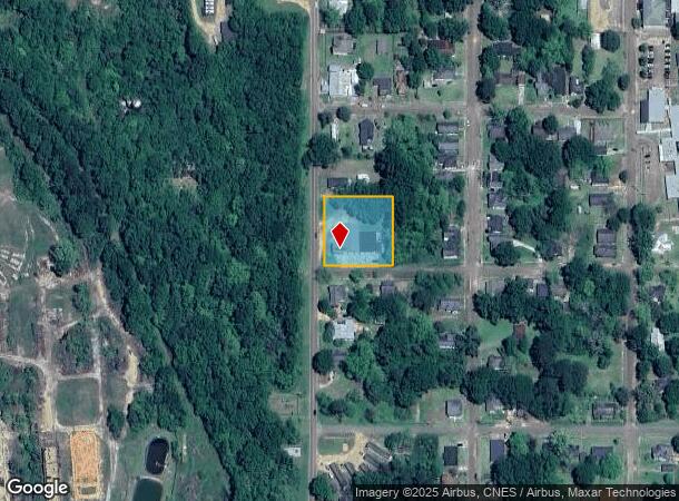 601 Avenue C, Mccomb, MS Parcel Map