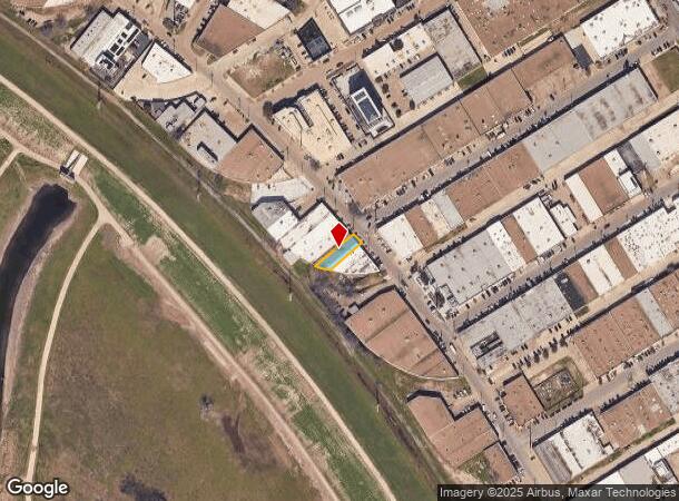  1327 E Levee St, Dallas, TX Parcel Map