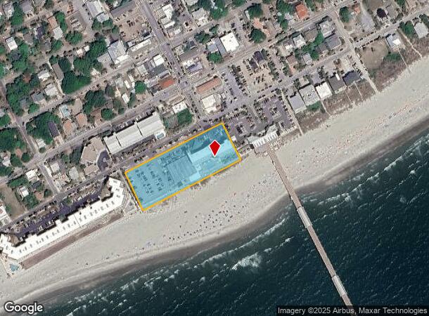  1 Center St, Folly Beach, SC Parcel Map