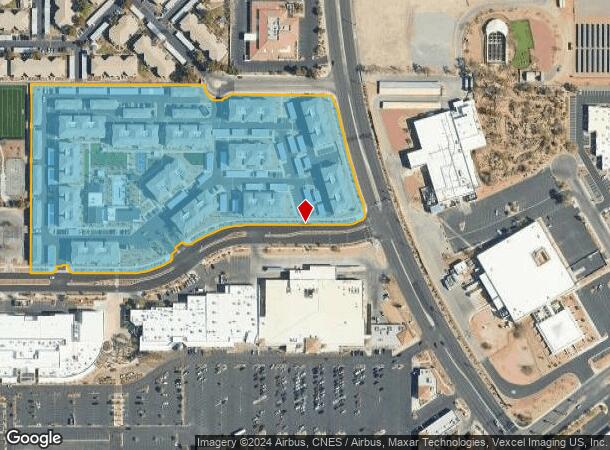  2030 Olympic Ave, Henderson, NV Parcel Map