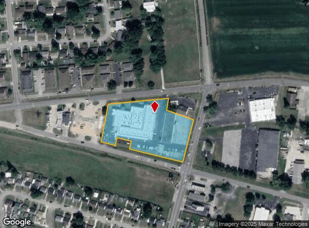 3136 W 2Nd St, Owensboro, KY Parcel Map