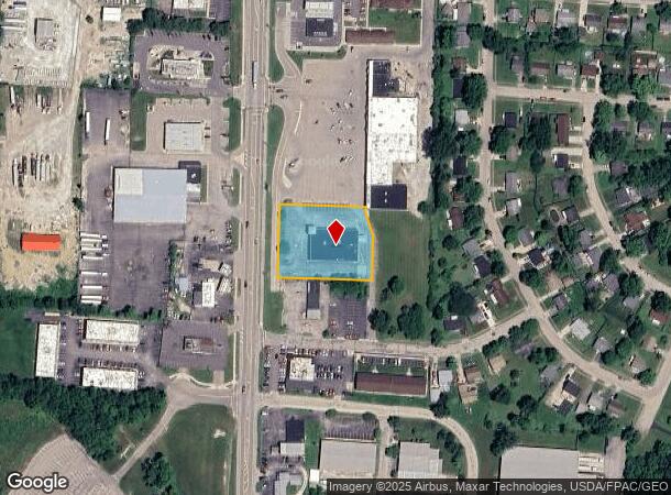  564 Mcadams Dr, New Carlisle, OH Parcel Map