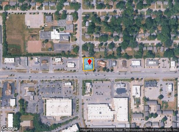 1626 W 23Rd St, Lawrence, KS Parcel Map